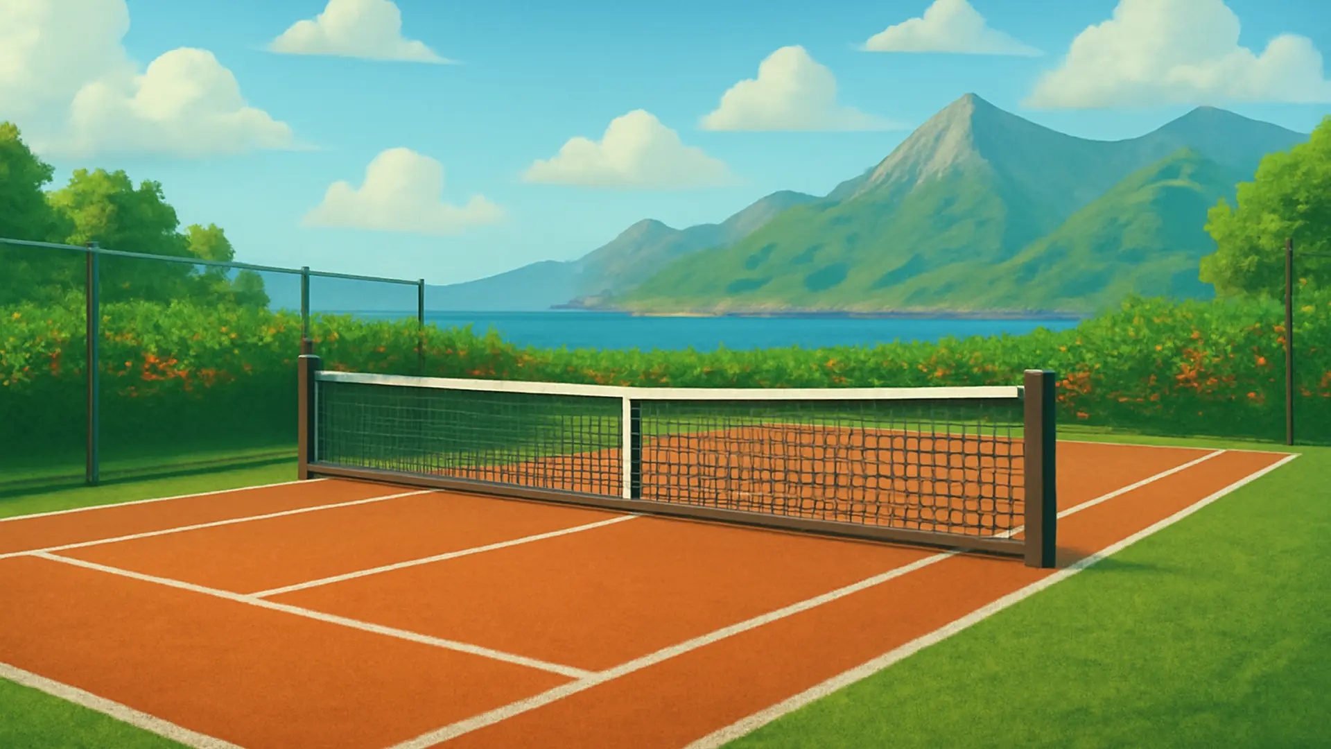Tennis game