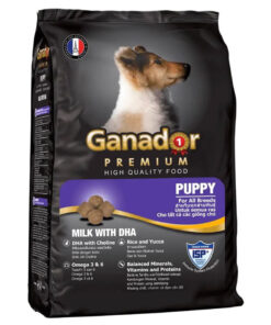 Hạt cho chó Ganador thức ăn cho chó con sữa + DHA
