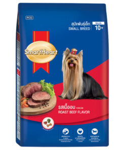 Hạt cho chó Smartheart thức ăn chó giống trung bình vị thịt bò