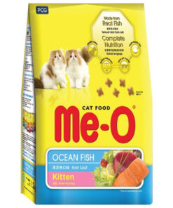 Hạt cho mèo Me-O thức ăn cho mèo con vị cá biển