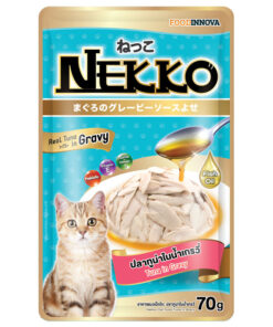 Pate cho mèo Nekko Gravy thức ăn cho mèo sốt 5 vị