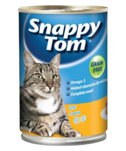 Pate cho mèo Snappy Tom Loaf thức ăn đặc nhuyễn cho mèo 2 vị