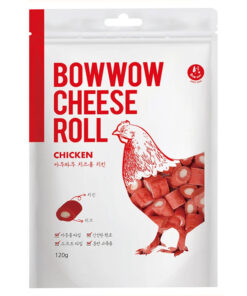 Phô mai cuộn thịt gà cho chó Bowwow Cheese Roll Chicken