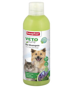 Sữa tắm ngăn ngừa ve cho chó mèo Beaphar Vetopure Flea & Tick Shampoo Bio