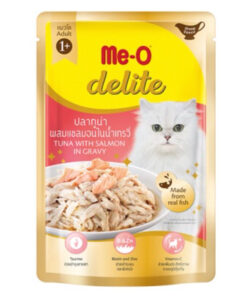 Pate cho mèo Me-O Delite dinh dưỡng, thơm ngon nhiều mùi vị