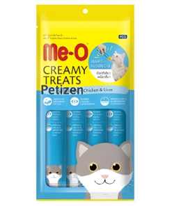 Súp thưởng cho mèo Me-O Creamy Treats nhiều hương vị thơm ngon
